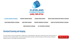 Desktop Screenshot of clevelandscanning.com